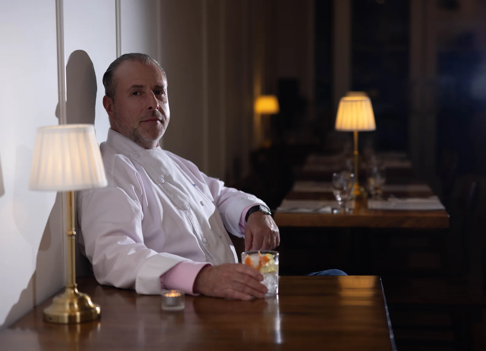 Chef David Teyf at Greenwich & Delancey